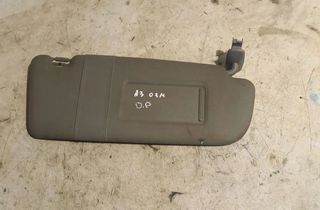 AUDI A3 8P (2003-2013) Pravý slnečný kozub 3D0857552 31439720