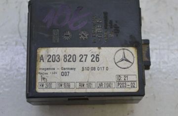 MERCEDES-BENZ C-Class W203/S203/CL203 (2000-2008) Блок управления сигнализацией 2038202726 31904696
