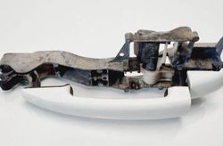 PEUGEOT 207 1 generation (2006-2009) Наружная ручка задней правой двери 9680656580 31063820