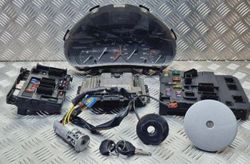 PEUGEOT 206 1 generation (1998-2009) Sada ECU motora 0281011783 31081337