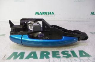 PEUGEOT 207 1 generation (2006-2009) Наружная ручка задней правой двери 27340586