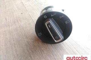 VOLKSWAGEN Golf 7 generation (2012-2024) Headlight Switch Control Unit 5g0941431be 31697263