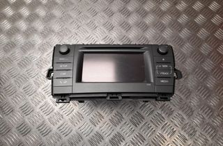 TOYOTA Prius 3 generation (XW30) (2009-2015) Hudobný prehrávač bez GPS 8614047080 28351394