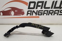 PEUGEOT 207 1 generation (2006-2009) Rear Left Bumper Molding 1859870016 32971834