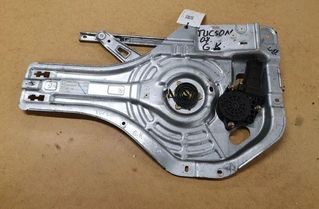 HYUNDAI Tucson 1 generation (2004-2010) Regulátor okna pravých zadných dverí 934702E010 27008377