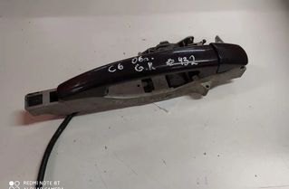 CITROËN C6 1 generation (2004-2012) Rear Left Door Exterior Handle 9680944780,233380 27029272