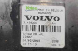 VOLVO V60 1 generation (2010-2020) Front Left Additional Light 31420396 26299786