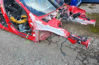 VOLVO V60 1 generation (2010-2020) Front Right Quarter Panel 30078558