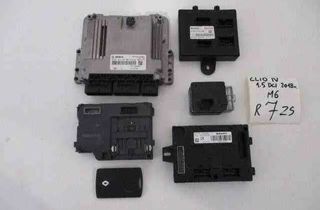 RENAULT Clio 4 generation (2012-2020) Sada ECU motora 284B10447R,237102756S,A2C92226608,237100959S,0281035806 32465499