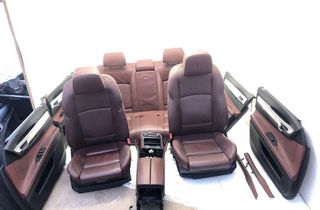 BMW 7 Series F01/F02 (2008-2015) Interiérové sedadlá s kitom dverí 32206157