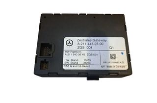 MERCEDES-BENZ E-Class W211/S211 (2002-2009) Kontrolná jednotka brány A2114452500 27563091