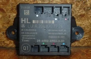 MERCEDES-BENZ C-Class W204/S204/C204 (2004-2015) Ovládacia jednotka ľavých predných dverí A2048707726,28-4002-6903-3-00 28145586