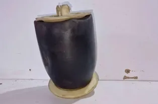 BMW 7 Series F01/F02 (2008-2015) Pravý zadný vzduchový vankúš na odpruženie 6781827 34174939