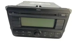 SKODA Fabia 2 generation (2010-2014) Автомагнитола без навигации 5J0035161 34203943