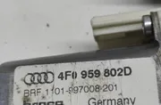 AUDI A6 C6/4F (2004-2011) Motor regulátora okna ľavých predných dverí 4F0959802D 33242514
