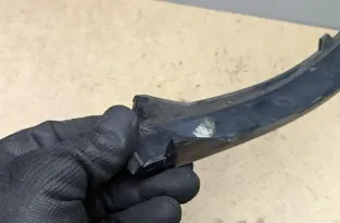 BMW 7 Series E65/E66 (2001-2008) Левый молдинг заднего бампера 72758411,7155445 33158748