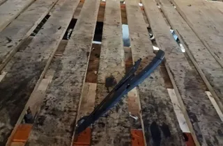 TOYOTA Avensis 2 generation (2002-2009) Tailgate Window Wiper Arm 33874046