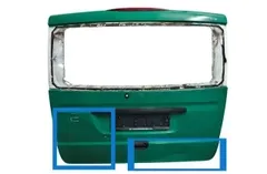 MERCEDES-BENZ Viano W639 (2003-2015) Ľavé zadné dvere 34213902