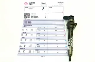 TOYOTA Verso 1 generation (2009-2015) Fuel Injector 0445110600 34469142
