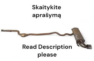 BMW 3 Series F30/F31 (2011-2020) Výfuk 8518453,8518457 33675382