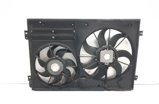 VOLKSWAGEN Passat B7 (2010-2015) Motorový chladiaci ventilátor Radiátor 1K0121207BC 33679399
