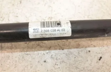 BMW X4 F26 (2014-2018) Pravý zadný hnací hriadeľ 7598038 33281031