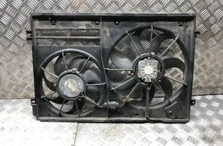 VOLKSWAGEN Passat B7 (2010-2015) Motorový chladiaci ventilátor Radiátor 1K0121207BC 33815249