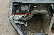 BMW X5 F15 (2013-2018) Pravé predné nohy šasi 33899877