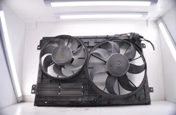 VOLKSWAGEN Passat B6 (2005-2010) Motorový chladiaci ventilátor Radiátor 1K0121207BC 33605565