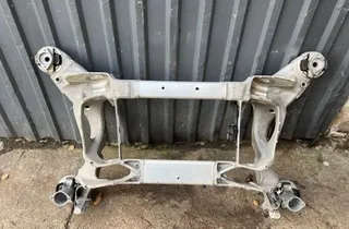 PORSCHE Taycan 1 generation (2019-2023) Zadný podvozok 9J15990300,9J1505541A 32992779