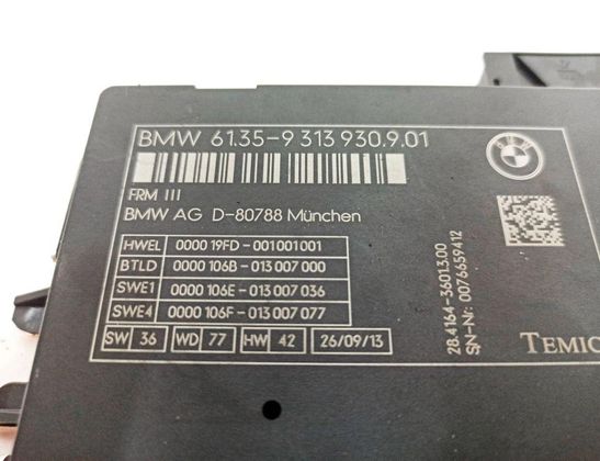 BMW 5 Series F10/F11 (2009-2017) Ovládacia jednotka svetlometov 93139309,3601300,80788,284164,114523472,114523452,D80788,0076659412,9313930,61359313930901,9313930901 32866211