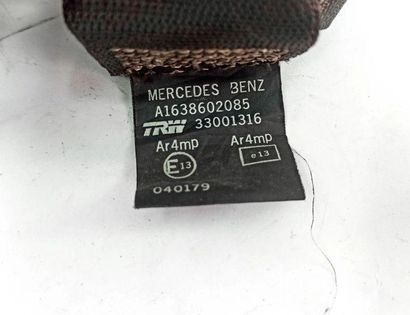 MERCEDES-BENZ M-Class W163 (1997-2005) Rear Right Seatbelt 42326A,33001316,A1638602085,F8270140027,33006063D,422991R,D71058,326026B 32878277