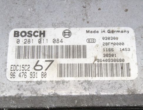 CITROËN Xsara Picasso 1 generation (1999-2010) Engine Control Unit ECU 0281011084,9647693180 23885230