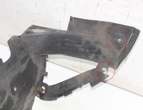 PORSCHE Boxster 986 (1996-2004) Pravý predný vnútorný blatníkový podklad 99650420406 33087041