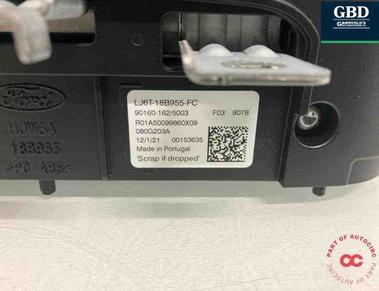 FORD Kuga 3 generation (2019-2023) Екран навигаций 2536423,lj6t-18b955-fe,lj6t-18b955-fc,90160-162/5003 31685931