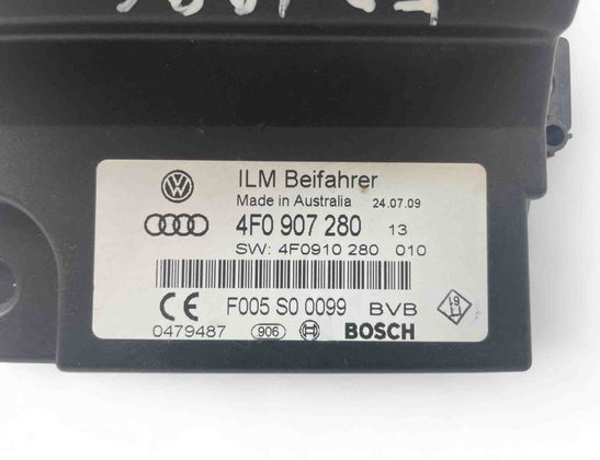 AUDI A6 C6/4F (2004-2011) Kontrolná jednotka 4F0907280 30625850