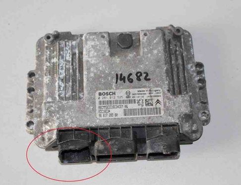 PEUGEOT 207 1 generation (2006-2009) Блок управления двигателем 9661728580,0281012525 31943062