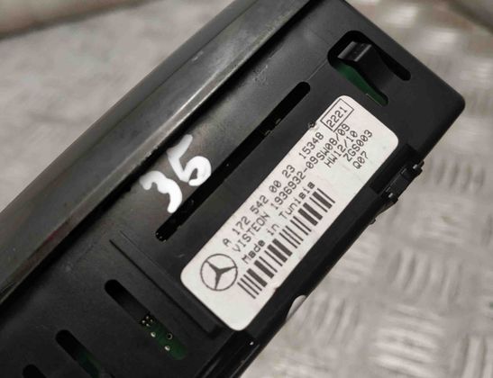 MERCEDES-BENZ GLE W166 (2015-2018) Parktronic PDC displej A1725420023 24877575