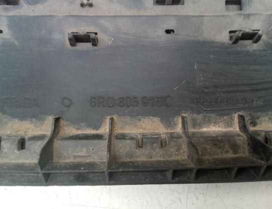 VOLKSWAGEN Polo 5 generation (2009-2017) Перед. бампера молдинги 6R0805915C 33097910