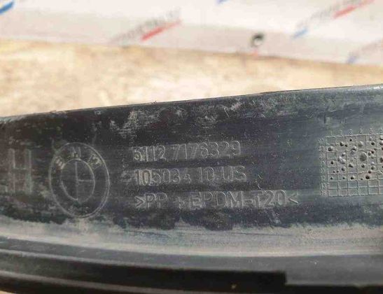 BMW X6 E71/E72 (2008-2012) Zadný oblúk 7176329,51127176329 32615029