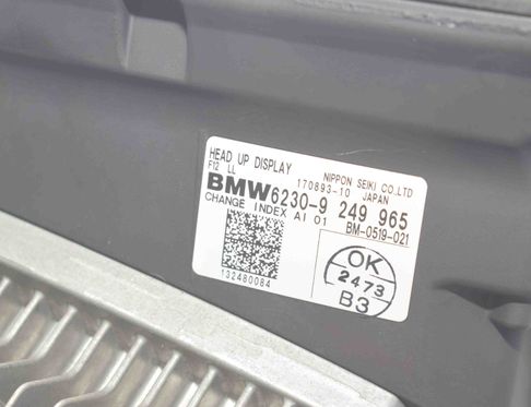 BMW 6 Series F06/F12/F13 (2010-2018) Head-Up Display 9227014,9197498,9249965,62309227014,51459197498,62309249965,9246207,62309246207,9225157,62309225157,9342871,62309342871,9359019,62309359019,6815501,62306815501 24496029