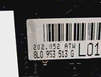 SKODA Fabia 1 generation (2004-2007) Stieračový prepínač 8L0953513G 31067939
