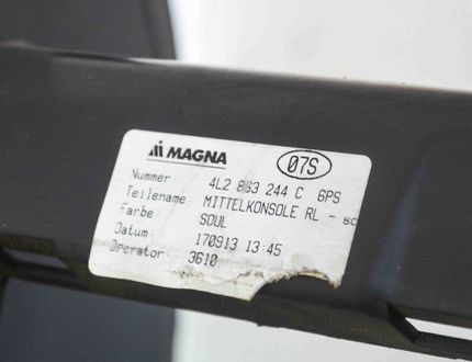 AUDI Q7 4L (2005-2015) Stredová konzola 4L2863244C 3864530