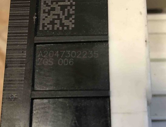 MERCEDES-BENZ C-Class W204/S204/C204 (2004-2015) Zámok pravých zadných dverí A2047302235 23963271