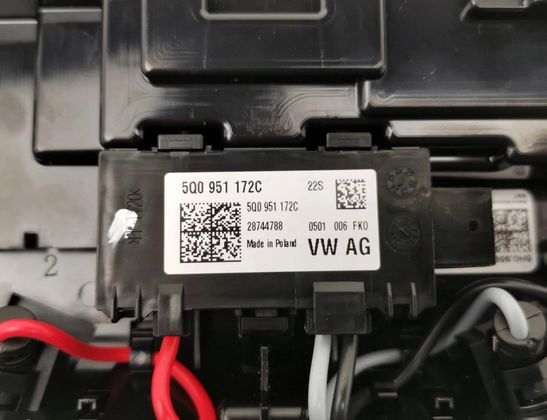 VOLKSWAGEN ID.4 1 generation (2020-2023) kryt zostavy klimatizačnej skrinky vnútorného ohrievača 5H0959569C 32845154