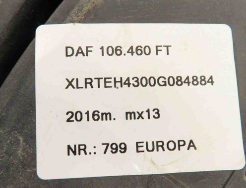 DAF XF (2012-present) W639 (2003-2015) Фонарь задний левый 1875578 28160173