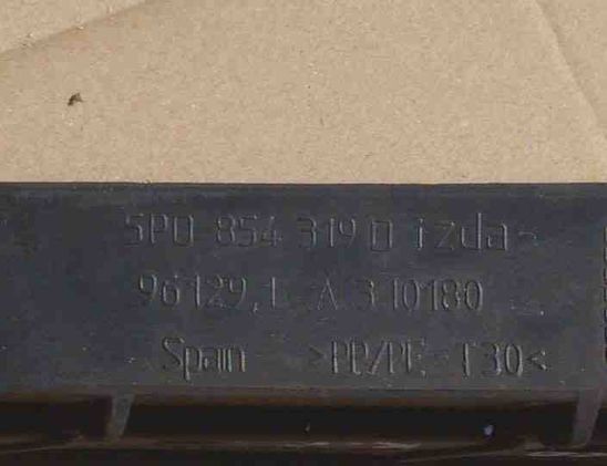 SEAT Altea 1 generation (2004-2013) Панель Scuttle 5P0854319D 21035557