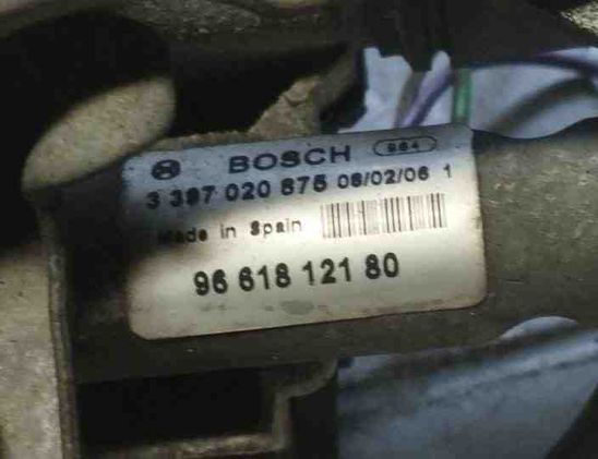 PEUGEOT 407 1 generation (2004-2010) Front Windshield Wiper Mechanism 9661812180,3397020875,0390241968 21055672