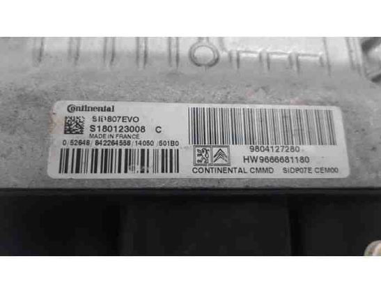 CITROËN C4 Picasso 2 generation (2013-2018) Riadiaca jednotka motora 9806687980,1611428080,9666681180,A2C32427600,9801695280,9807502980,36448900,9804127280,9800630080,1612375780,180123008,1610104480 26874823