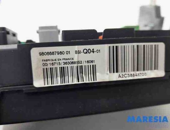 PEUGEOT 508 1 generation (2010-2020) Блок управления двигателем 9806687980,A2C53383165,A2C32427600,9665602980,9809447980,9814826280,28494513,9815905380,6490SN,36448200,98124195ZD 26874833